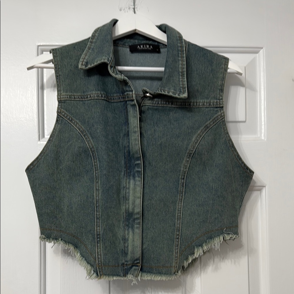 Akira Denim Vest